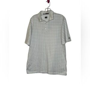 Tiger Woods Nike L men’s striped polo shirt